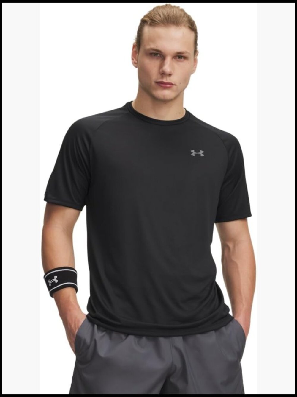 Quick-Dry Performance T-Shirt with Anti-Odor Tech, Loose Fit Crew Neck